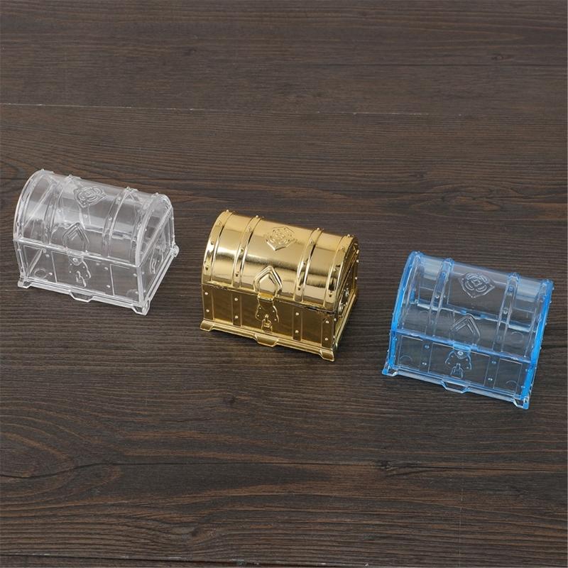 6Pcs Candy Storage Box Wedding Decoration Essential With Secure Closure System For Event Planning Ceremony Table Setting