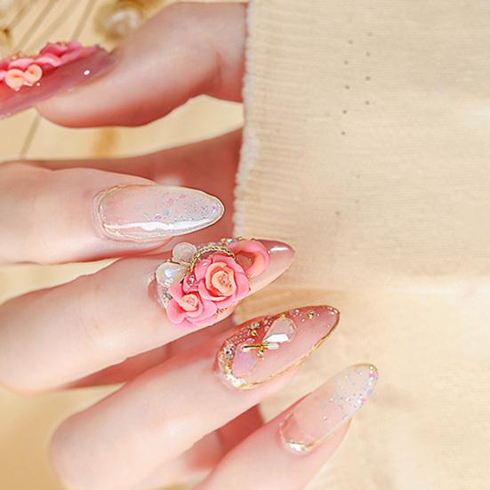 Yousheng 5g 4D Model Glue Carved Soft Firm And Durable Three-dimensional Shaping Non-stimulating Easy To Heal DIY No Odor Good Moisturizing Nail