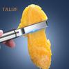 304 Stainless Steel Mango Corer Slicer Cutter Pitter Long Handle Sharp Multifunction Pineapple Corer Remover Fruit Peeler Tool Kitchen Accessories