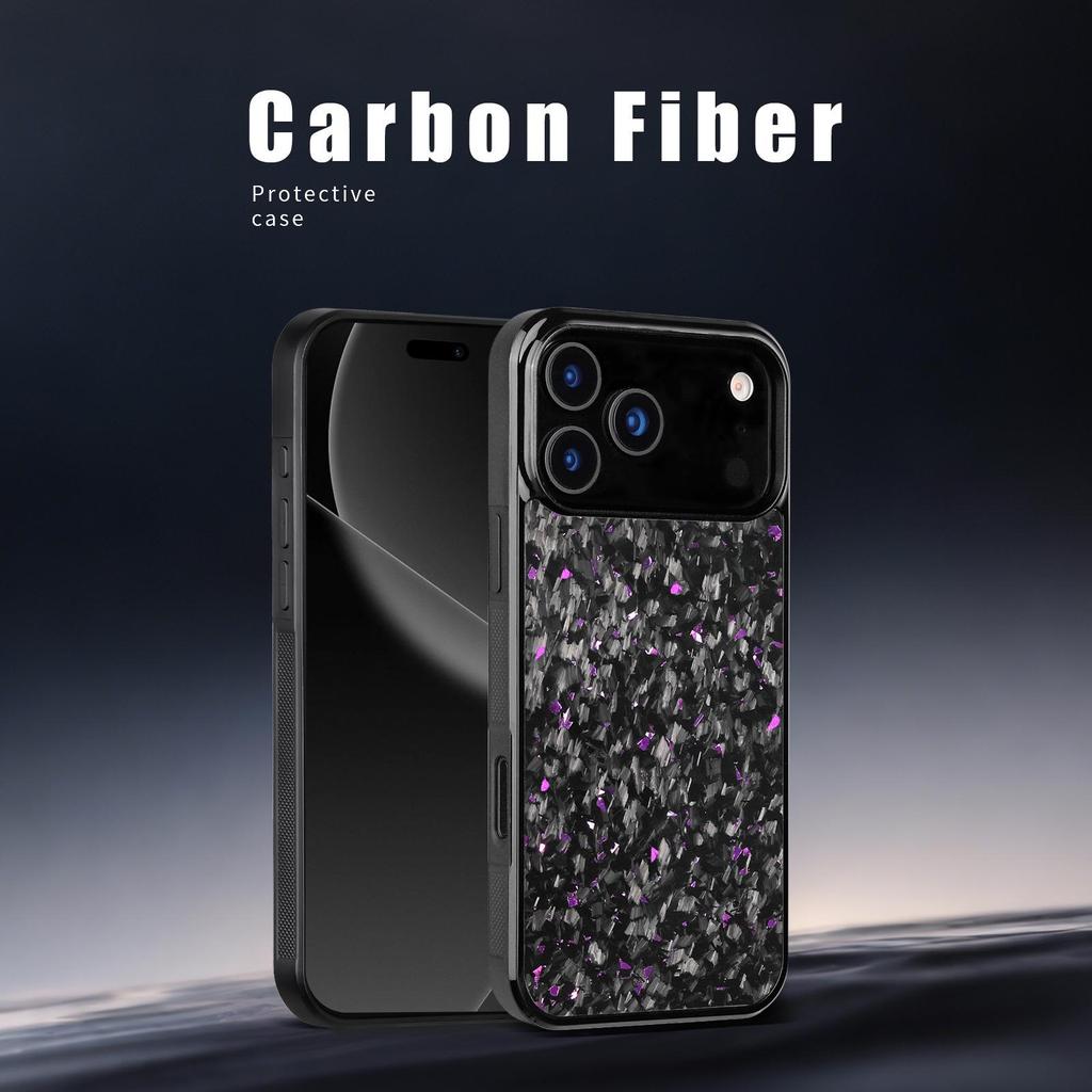 Apple iPhone 17 Pro Max Forged Carbon Fiber Protective Case