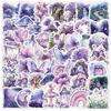 50pcs Cute Fairy Garden Graffiti Stickers for Decorative Scrapbooking Stationery Handbook Skateboard Laptop Suitcase Sticker