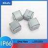 Avoir IP66 Wall Light Switches 1 2 Gang 2Way Outdoor Waterproof Dustproof Doorbell Push Button Switch 110V~220V Plastic Material
