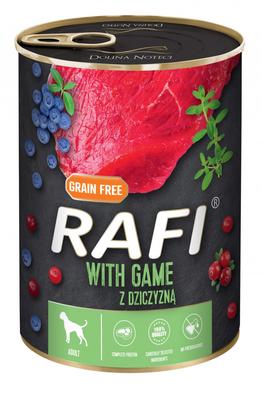 Rafi Wild Meat Dog Food with Blueberry and Cranberry 400 G