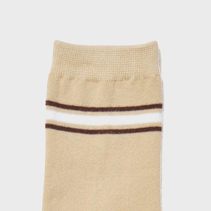 Line Socks_Beige