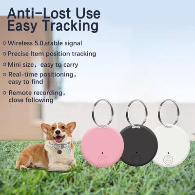 Mini GPS Locator AntiLost Alarm Wallet Keychain Smart Tag Blue-tooth Compatible Tracer Keychain Dog Pet Child Tracker Key Finder
