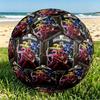 Mighty Morphin Power Rangers Print Size 5 Soccer Ball, PU Wear Resistant Football for Match Training and Daily Practice, Birthday Gift for Soccer Fans
