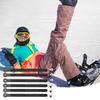 Snowboardbinding Enkelband Eenvoudig te Installeren Met Schroeven Snowboard Vervangende Ladderbanden Voor Mannen Tieners Volwassenen Enthousiastelingen