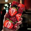 For Google Pixel 10 9 Pro XL Silicone Phone Soft Case For Google Pixel 9A 8A 7A 6A 5 Cover Shell Strawberry Cat Cartoon