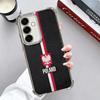 Poland Flag White Red Plating Phone Case For Samsung A17 A07 A37 A57 A16 A56 A15 A55 A14 A54 A13 A53 A26 A36 A25 A35 A24 A34 A23