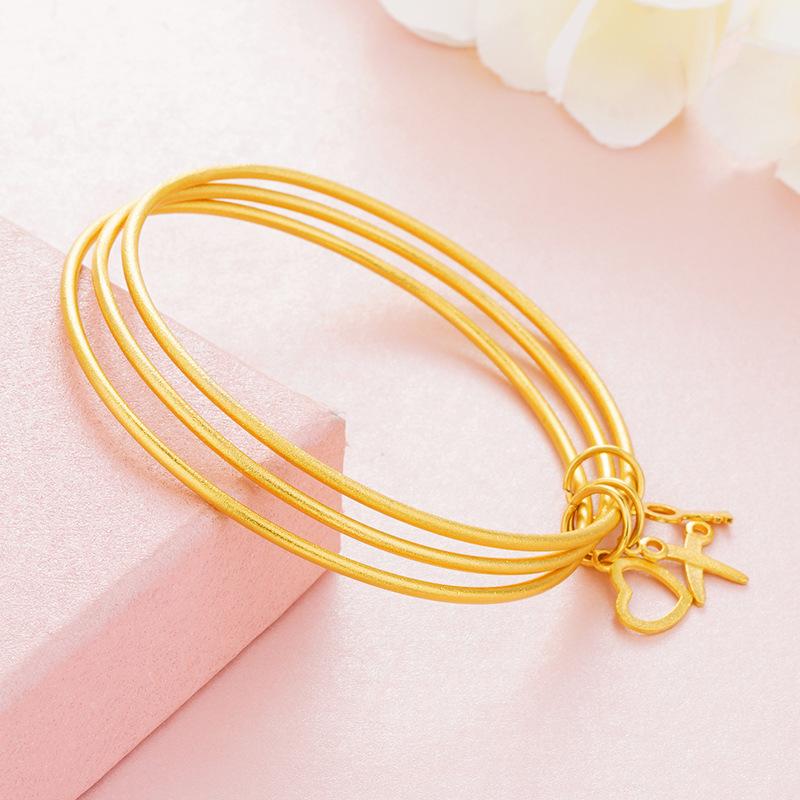 Bracelet Thin Sand Circle Fashionable Versatile Accessory Women's Bracelet