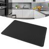 Dish Drying Mat Silicone Non Slip Heat Resistant Hot Pot Dish Pad for Kitchen Counter Table Under Sink Drawer Liner