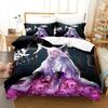 New Akudama Drive Bedding Set Cartoon Anime Three-Piece Set Adult Kid Bedroom Duvet Cover Sets 3D Kawaii Girls For Home Textiles