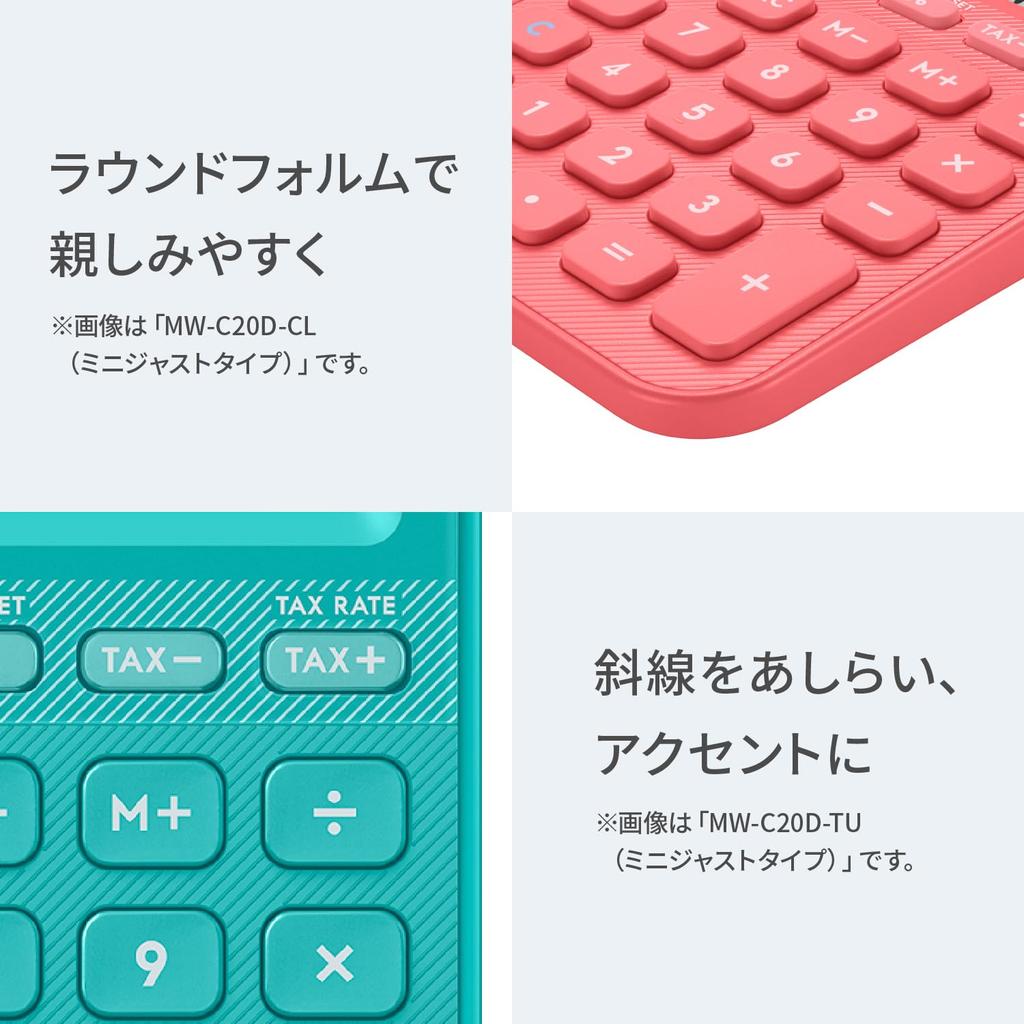 Casio Design Wallet 10 Calculator, Style, Colorful, Black, Digits, SL-300D-BK-N