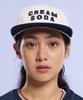 CREAM SODA LAB Applique Panel Ball Cap Navy