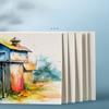 Watercolor Paper Postcard High-value Square Round Cardboard Art Painting Calligraphy Rounded Bookmark Blank Card