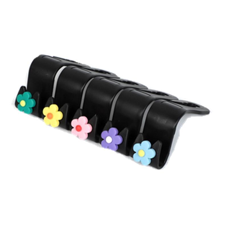 Multifunctional Flower Shape Car Hook Cute Car Seat Back Creative  Storage Hook Car Decoration