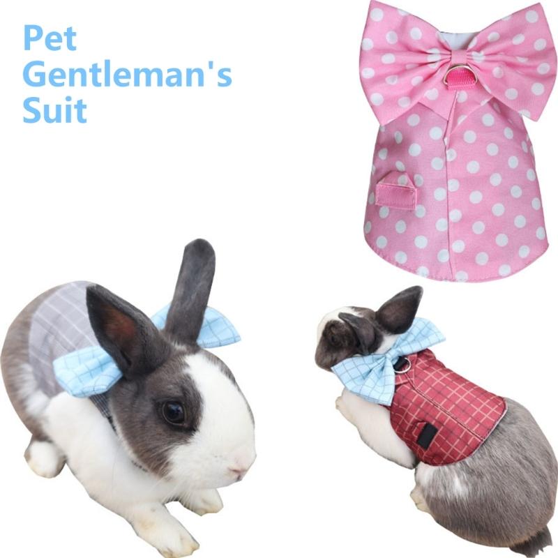Breathable Rabbit Harness for Small Pet No Pull Design Easy Walk Vest with Adjustable Fit