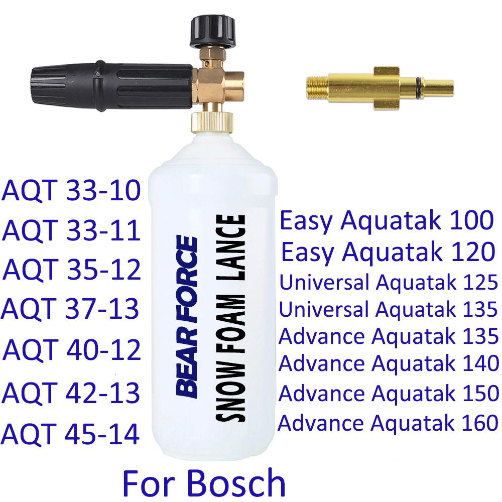 

Снежная пена, генератор пены, насадка для пены, мыльный пистолет, автомобильная чистящая пена, пенообразователь для BOSCH, мойка высокого давления, автомобиль