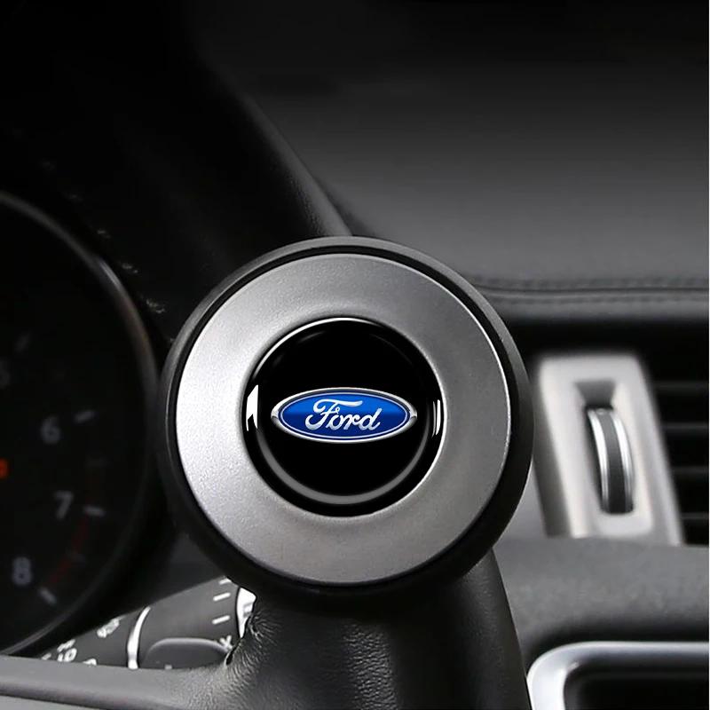 Neuer 360 Lenkradknauf Kugel Auto Spinner Knopf Auto Lenkradverstärker Für Ford ST FOCUS 2 3 Mondeo Fiesta Kuga MK2 3 4 Ecosport