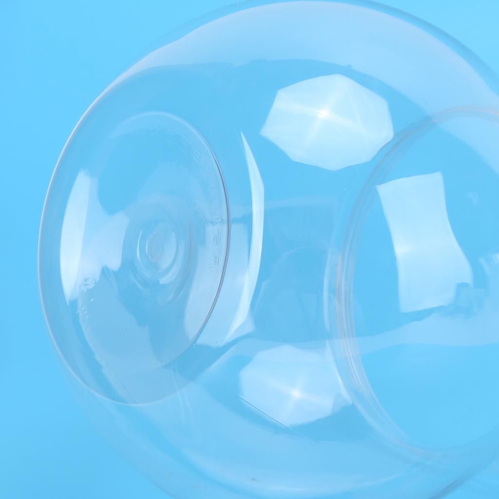 Vis   Transparant Plastic   Duurzaam Plastic Gallon Vissenkom voor Bureau Boekenkast
