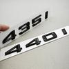 3D ABS Car Letters Logo 440i 435i Badge Sticker Rear Trunk Emblem For BMW 4 Series 435i 440i F32 F33 F36 Tail Marking Accessory
