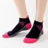5 Pairs Men's Cotton Ankle Socks Athletic Cushioned Performance Socks Moisture Wicking Breathable Running Socks