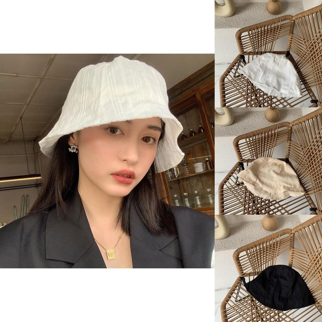 Vintage Inspired Cotton Fisherman Hat For Women Summer Sun Protection Brim Wide
