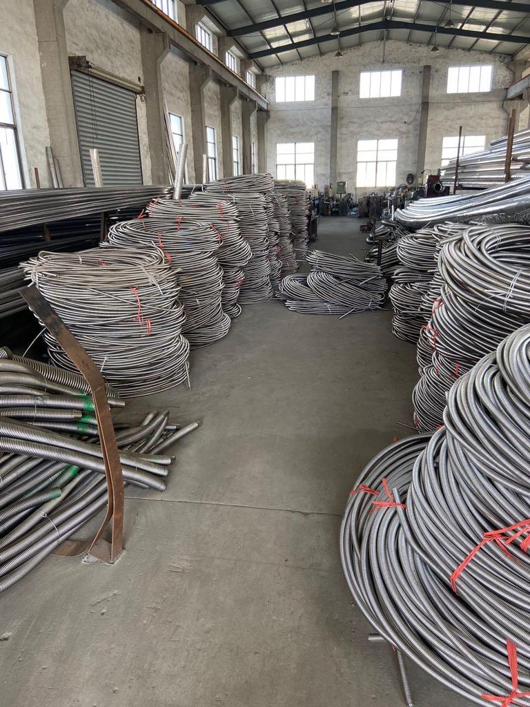 Stainless Steel 304/316 Metal Hose Bellows Smooth Tube for Water, Oil, Gas, and Steam