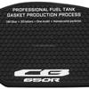 Motorcycle Side Fuel Tank Pads For HONDA CB650R CB 650 CB650 R    Tank Pad Protector Stickers Knee Grip Traction