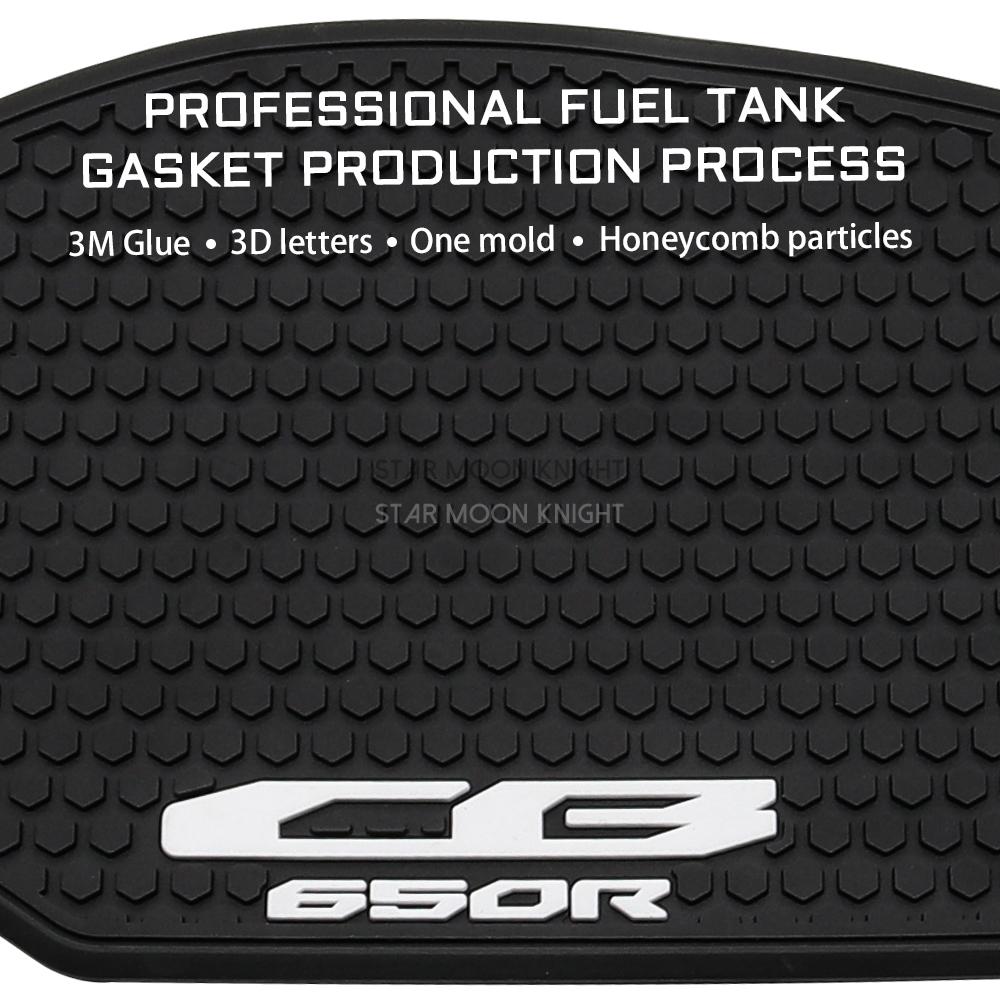 Motorcycle Side Fuel Tank Pads For HONDA CB650R CB 650 CB650 R    Tank Pad Protector Stickers Knee Grip Traction