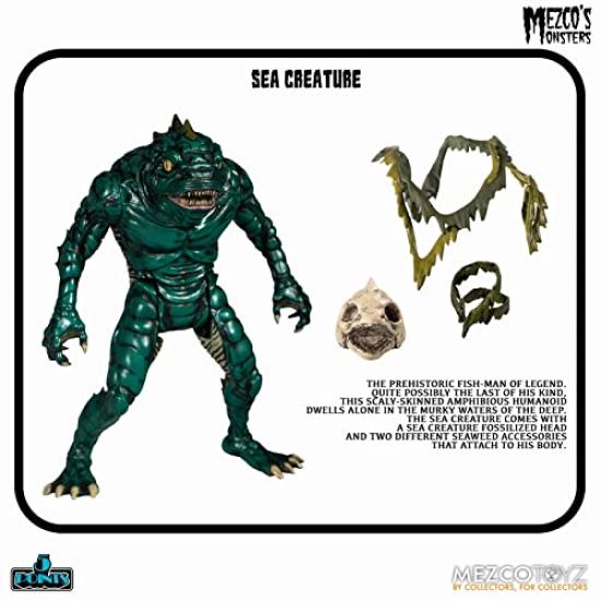 Monsters Tower of Fear 5 Point Action Figure Box Set Mezco's 3.75"