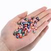 20pcs Stainless Steel Enamel Colorful Evil Eye Charm Star Pendant Connectors DIY Women Jewelry Making Necklaces Earring Supplies