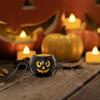 Candlestick Holder With Wide Opening Halloween Party Decor Spooky Table Centerpiece Pumpkin Vibe Ambiance Light Decoration Prop
