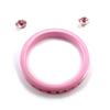 Les Trésors De Lily [J2299] - Pale Pink 'Sissi' Earrings and Ring