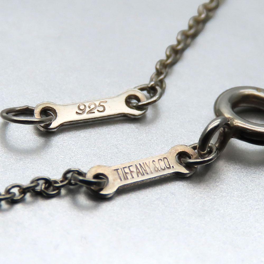 Used TIFFANY&Co. Necklace Curved heart Silver925 4.3g Silver El Saperetti