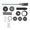LeBycle Bike Bottom Bracket Install and Removal Tool Kit Aluminum Alloy Press In Center Shaft Bearing Tool Stay Bar Nut