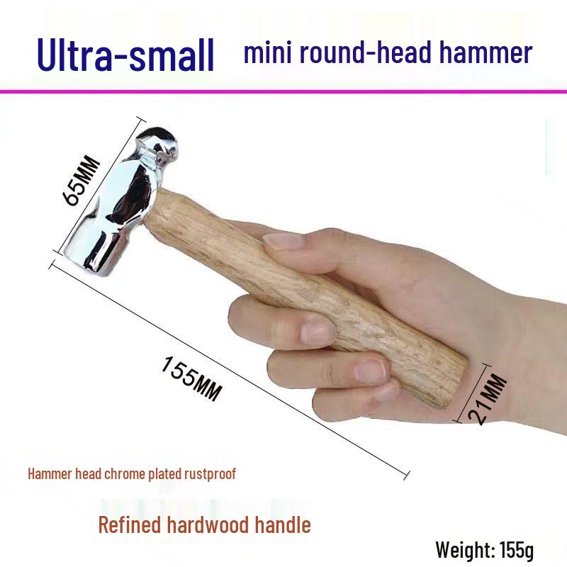Multifunctional Mini Claw Hammer with Nail Puller & Car Escape Tool