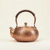 Hammered Copper Kettle Handcrafted Tea VintageStyle Pot for Kitchen