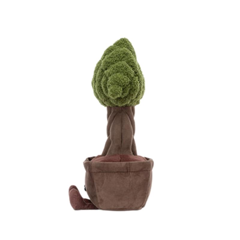 JELLYCAT Plant Series Fun Bonsai Tree Green Doll Plush Doll 34cm Height