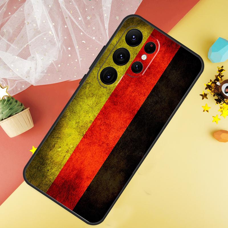 Deutschland Flagge Banner Handyhülle Für Samsung Galaxy S25 FE S23 S21 S20 S22 S24 S26 Ultra S10 S26 Plus Hülle Coque