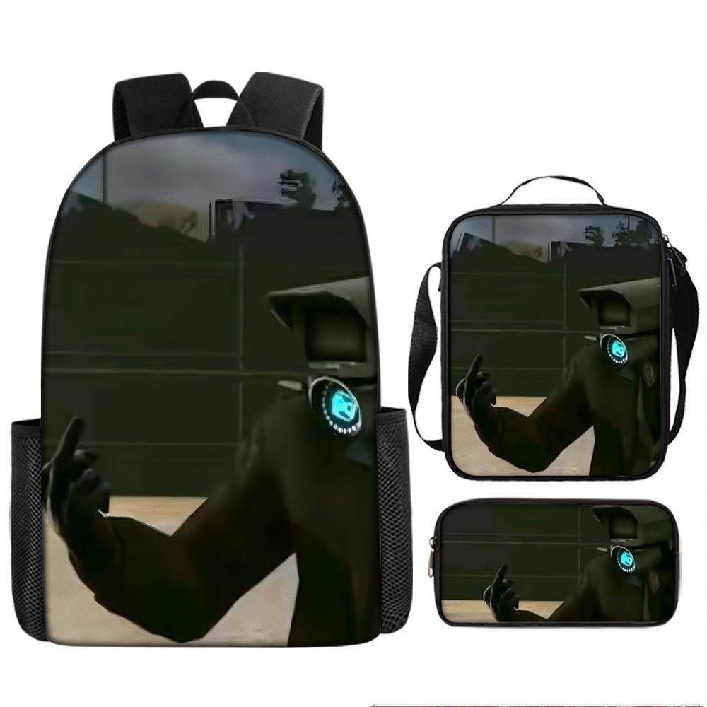 Audio Man School Bag Large Capacity Backpack Primary School Students 3rd To 6th Grade Junior High School Girls Backpack