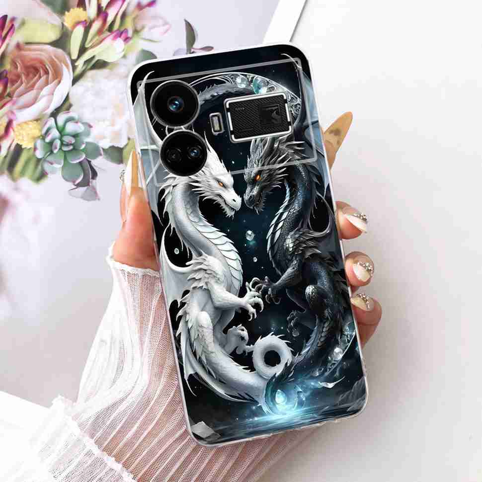 Bunte Mode Hülle für Realme GT5 5G RMX3820 Silikon TPU Abdeckung für Realme GT5 GT 5 240W 5G RMX3823 6.74" Bumper Handyhüllen