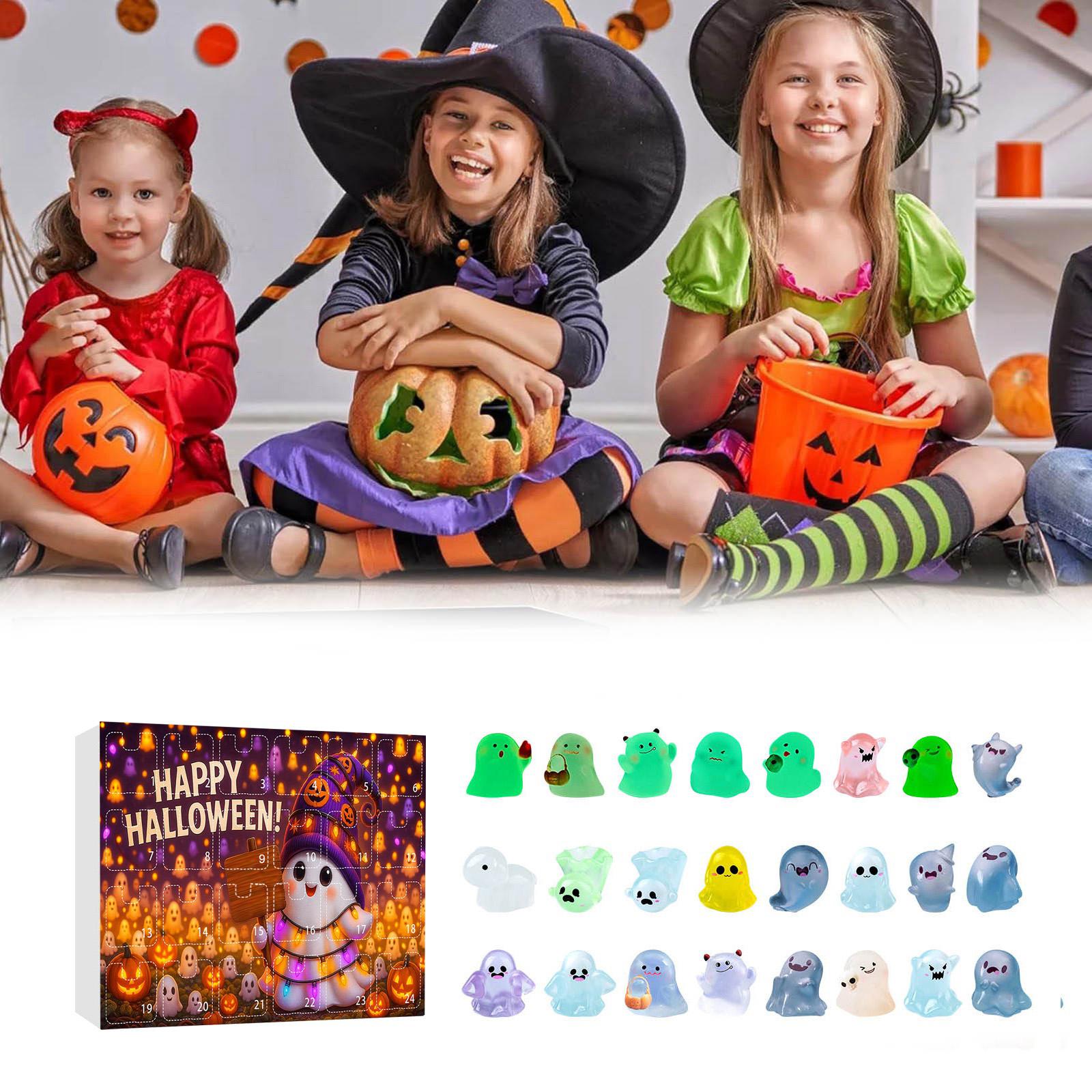 

Advent 24-Day Countdown CalendarHalloween Countdown 24-Day Resin Ornament Series Calendar One Size