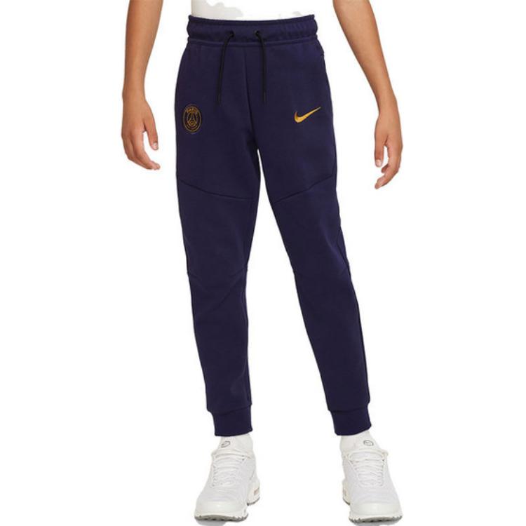 Nike Solid Color Logo Embroidered Drawstring Cuffed Sweatpants Men Bottoms Blue DV4836-498