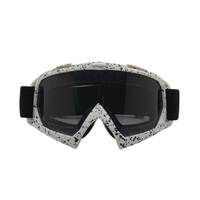Motorcycle goggles, outdoor motorcycle protective eyewear, off-road windproof goggles, helmet glasses, anti-fog ski goggles, cycling eyewear