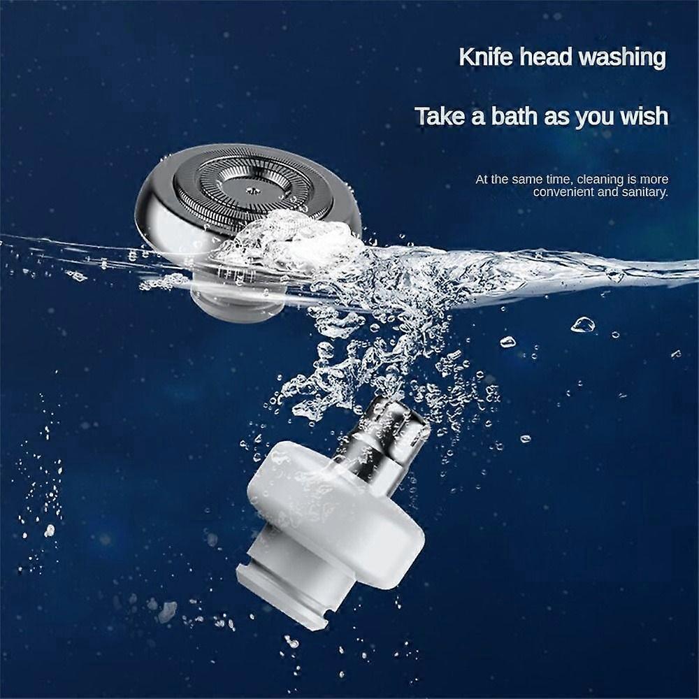 2 In 1 Mini-Shave for Men Electric Shaver Pocket Rechargeable Waterproof Razor