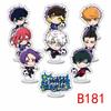 Blue Lock Acrylic Standee: Yoichi, Meguru, Hyoma, Kenyuu