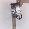 Sparkling Rhinestones Decors Punk Belt Adjustable Waist Strap For Jeans Pants And Dresses Hiphop Dancing Waist Band