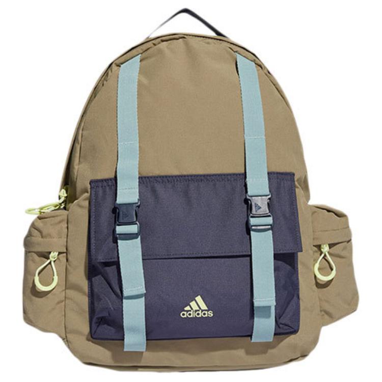 Adidas Polyester Backpack Regular Unisex Khaki Adidas HA5679