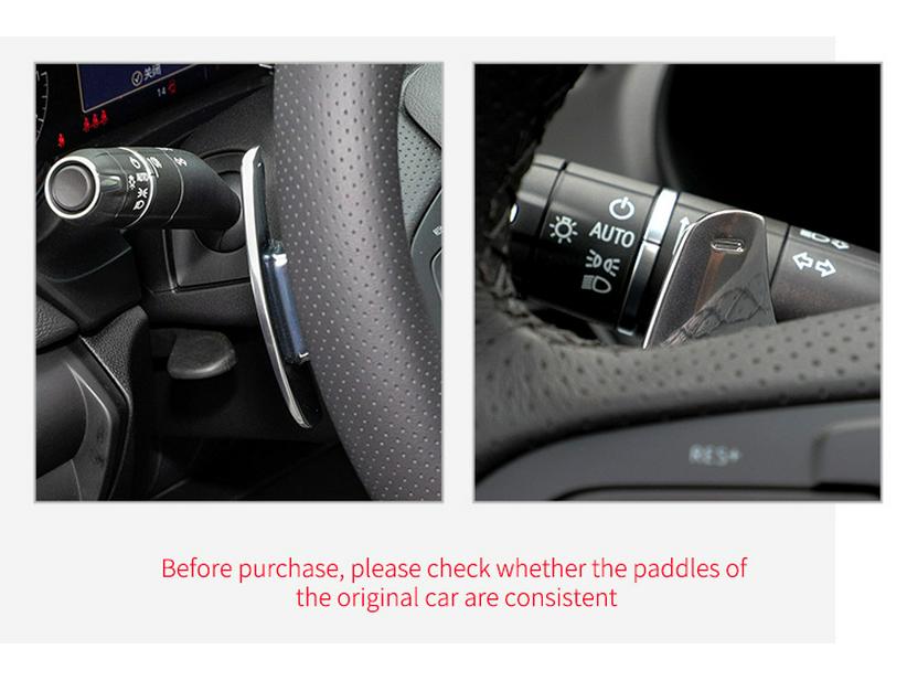 High-Spec True Carbon Fiber Paddles for Cadillac CT5 Platinum & CT4 Premium Editions